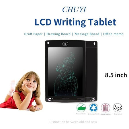 Digital Lcd 8.5 Inch Writing Drawing Tablet Pad Graphic Ewriter Boards Notepad (BUY 1 GET 1 FREE)